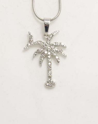 palmtree necklace