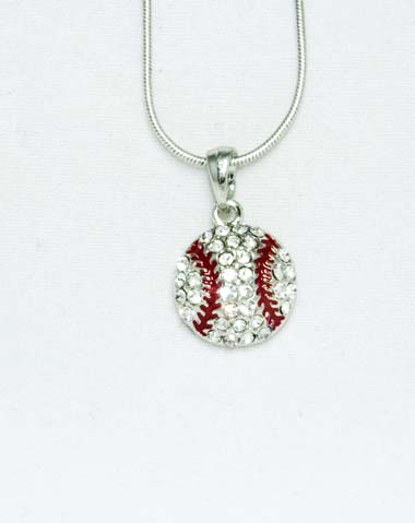 baseball necklace
