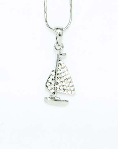 sailboat necklace