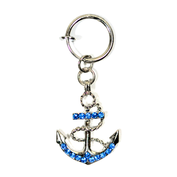 anchor belly ring