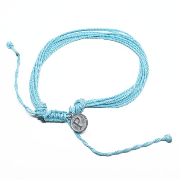 blue friendship bracelet