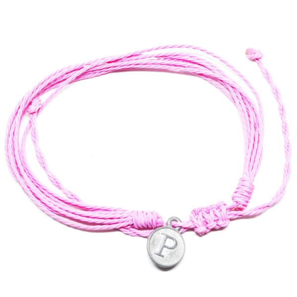 light pink friendship bracelet
