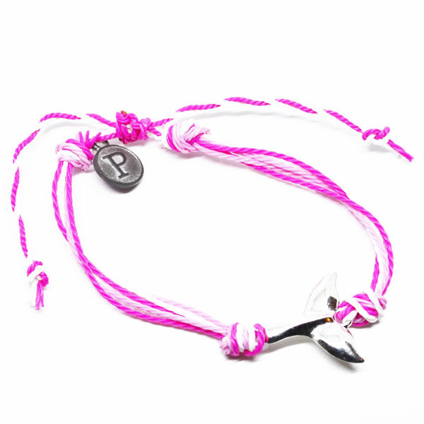 pink whale friendship bracelet